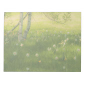 Frühlingsdaffodien Notizblock (Vorderseite)