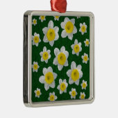 Frühlingsdaffodien Ornament Aus Metall (Rechts)