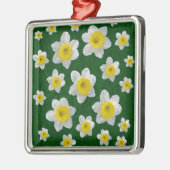 Frühlingsdaffodien Ornament Aus Metall (Links)