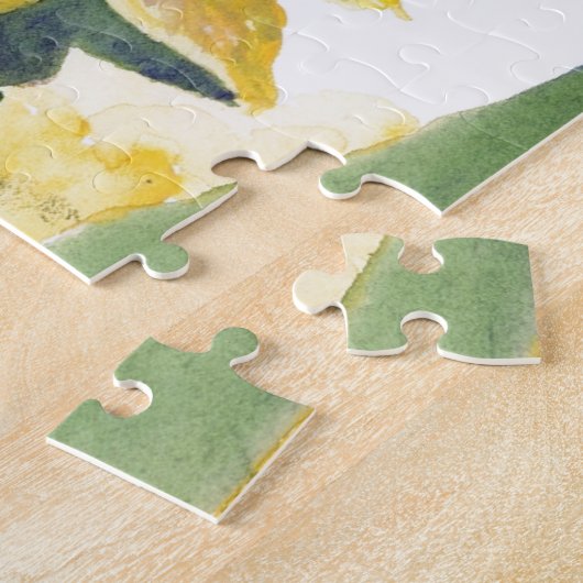 Frühlingsdaffodien Puzzle (Seite)