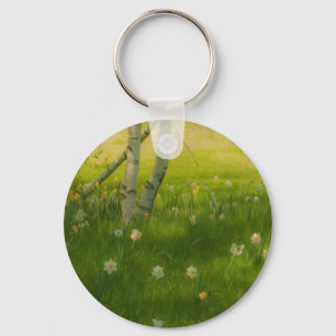 Frühlingsdaffodien Schlüsselanhänger