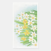 Frühlingsdaffodien Serviette (Vorderseite)
