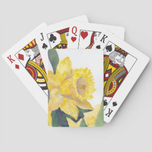 Frühlingsdaffodien Spielkarten