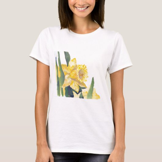 Frühlingsdaffodien T-Shirt (Vorderseite)