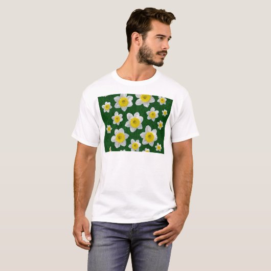 Frühlingsdaffodien T-Shirt (Vorne ganz)