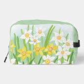 Frühlingsdaffodien Waschbeutel (Rückseite)