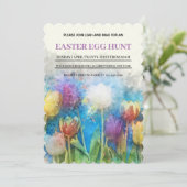 Frühlingsdiener, Ester-Jagd auf Eier Einladung (Stehend Vorderseite)