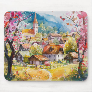 Frühlingsdorf Mousepad