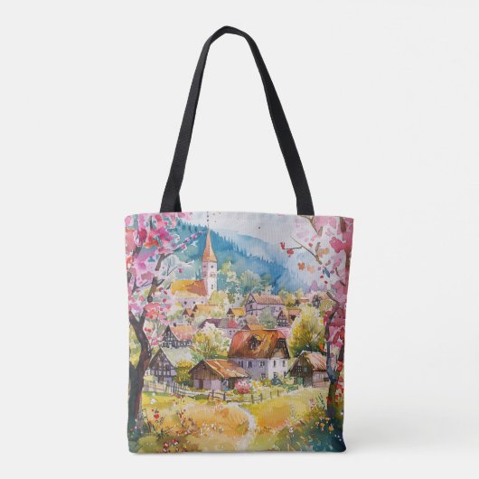 Frühlingsdorf Tasche (Rückseite)
