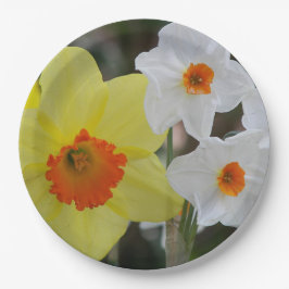 Frühlingsduft Blütenblüten Pappteller