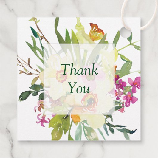 Frühlingsduft Geschenkanhänger (Rückseite)