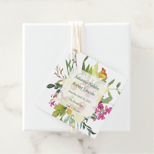 Frühlingsduft Geschenkanhänger (Beispiel)