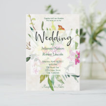 Frühlingsduft Hochzeitseinladung