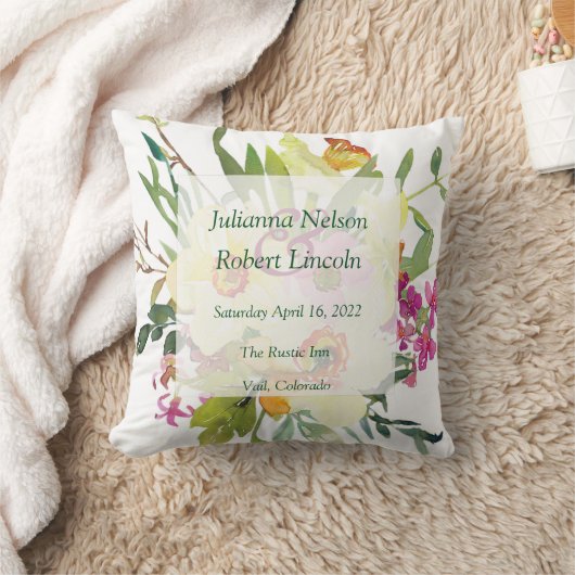 Frühlingsduft Kissen (Decke)