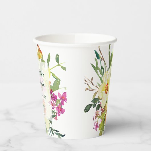 Frühlingsduft Pappbecher (Links)