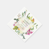 Frühlingsduft Serviette (Ecke)