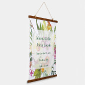 Frühlingsduft Wandteppich Mit Holzrahmen (Gewinkelt)