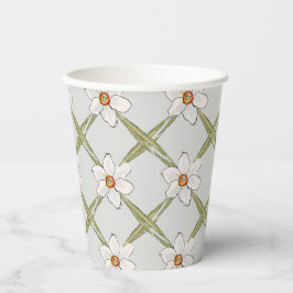 Frühlingsdusche Blume Babydusche Pappbecher