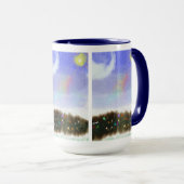 Frühlingsdusche Display Tasse (VorderseiteRechts)