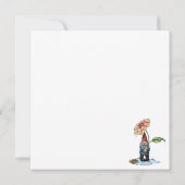 Frühlingsduschen Einladung (Rückseite)