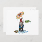 Frühlingsduschen Feiertagspostkarte (Vorne/Hinten)