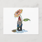 Frühlingsduschen Feiertagspostkarte (Vorderseite)