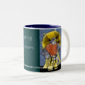 Frühlingsduschen, Regentage Robin Tasse (VorderseiteRechts)