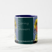 Frühlingsduschen, Regentage Robin Tasse (Mittel)
