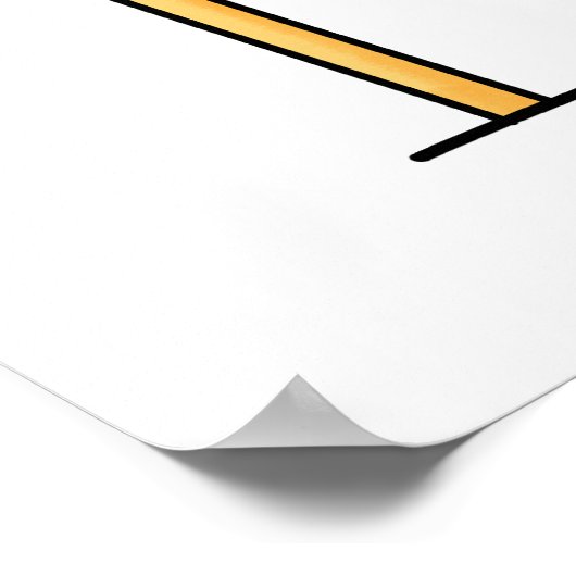 Frühlingsduschen Sonnenseason Pub Poster (Ecke)