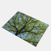 Frühlingseiche Baum Lebendige Natur Fußmatte (Schrägansicht)