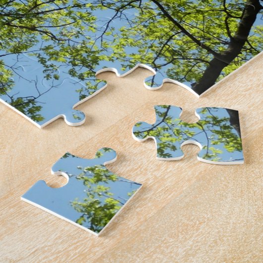 Frühlingseichenbaum Lebendige Natur Puzzle (Seite)