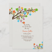 Frühlingseinladung Einladung (Vorne/Hinten)