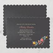 Frühlingseinladung Einladung (Vorne/Hinten)