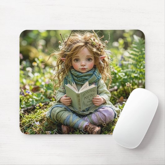 Frühlingselfe Mousepad (Mit Mouse)