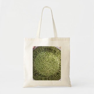 Frühlingserbsen-Einkaufstasche Tragetasche