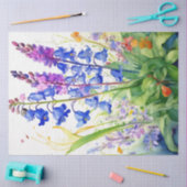 Frühlingserie Bluebells Tissue Paper Seidenpapier (Basteln)