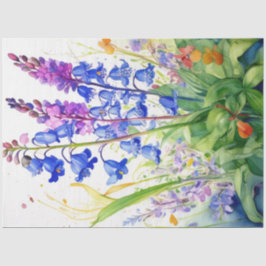 Frühlingserie Bluebells Tissue Paper Seidenpapier