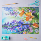Frühlingserie Bluebells Tissue Paper Seidenpapier (Basteln)