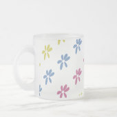 Frühlingserie Blume farbenfroh rosa Gelb Mattglastasse (Links)