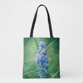 Frühlingserie Blume (Traubenreste) Tasche (Vorderseite)