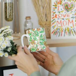 Frühlingserie Blume zwei Töne Tasse