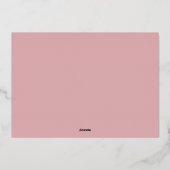 Frühlingserie Ostereier Foto Folien Feiertagskarte (Rückseite)