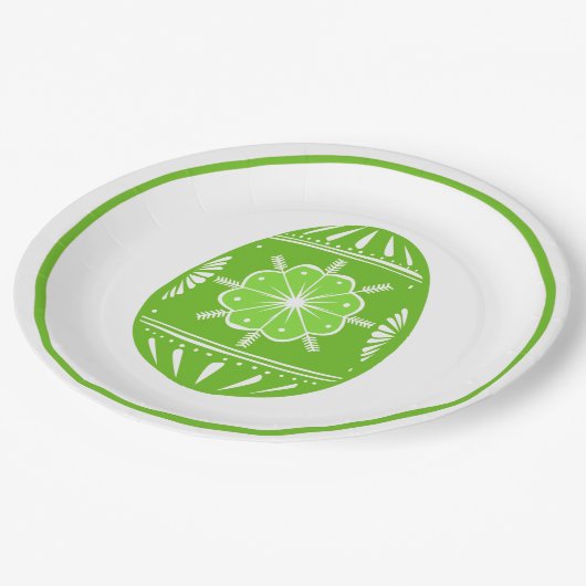 Frühlingserie Pappteller (Schrägansicht)