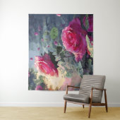 Frühlingserie - Rose Wandteppich (Beispiel)