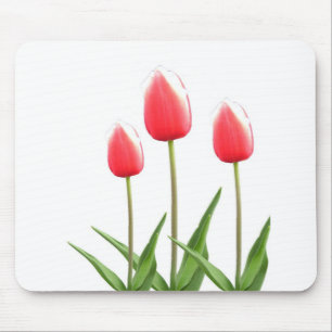 Frühlingserige Tulpenblume-Blume Mousepad