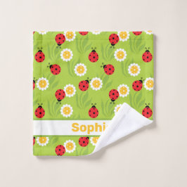 Frühlingserlebnis auf frisch grün waschlappen