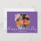 Frühlingserlebnis Grünen Glückwunsch Muttertagskar Karte (Vorderseite)