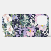Frühlingserlebnisse: Dunkelblau Vintag. Case-Mate iPhone Hülle (Rückseite (Horizontal))