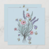 Frühlingseröffnungsfeier Wildblumen und Bienen (Vorne/Hinten)