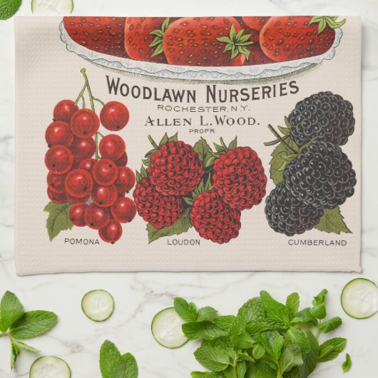 Frühlingserreger Geschirrtuch (Gefaltet)